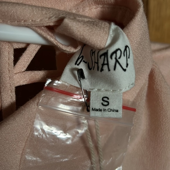 Pink button down oversized - Picture 4 of 4